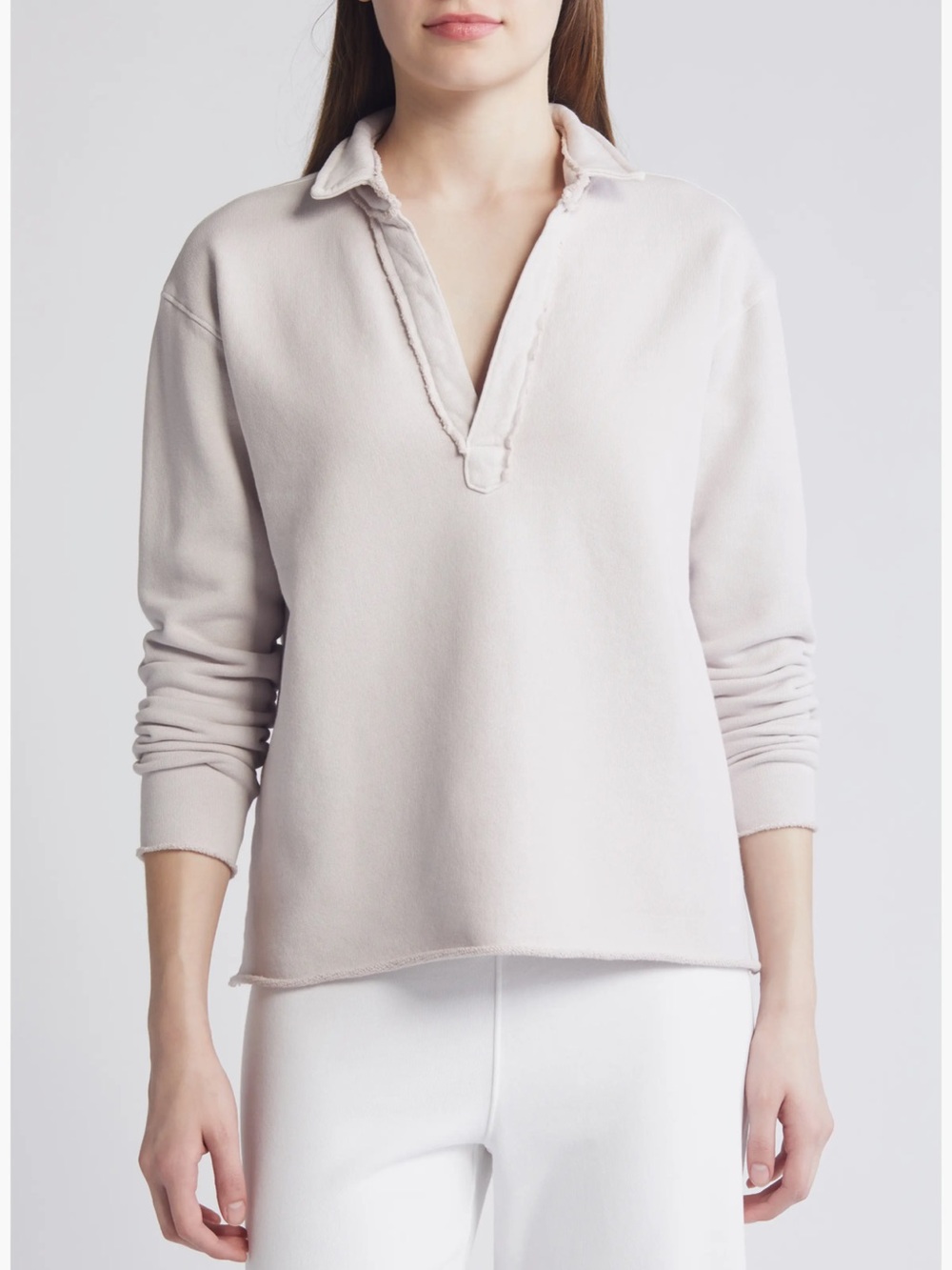 Frank and Eileen Patrick Popover Triple Fleece Cotton Light Lilac Large